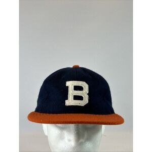 Ebbets Field Flannels Hat Brooklyn Bushwicks 1949 Fitted Wool Cap Baseball 7 3/8